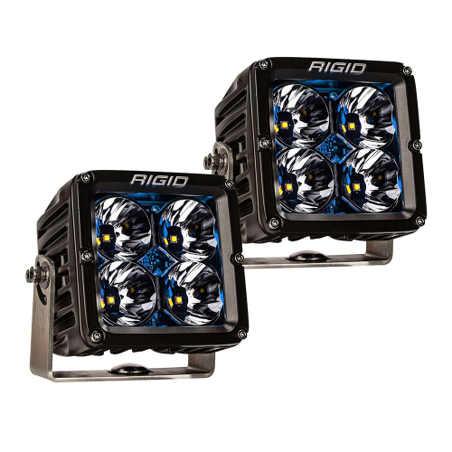 RIGID Industries - RIGID Industries Radiance Pod XL - Black Case w/Blue Backlight - Pair