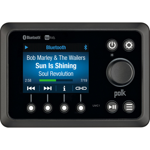 Polk Audio - Polk App Ready Marine Commander Stereo Remote