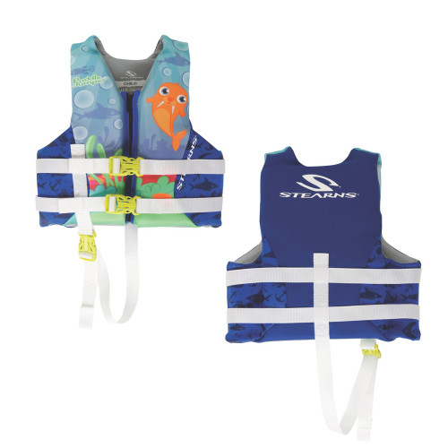 Puddle Jumper - Puddle Jumper Child Hydroprene&trade; Life Vest - Blue Walrus - 30-50lbs