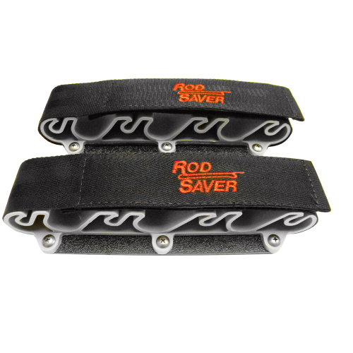 Rod Saver - Rod Saver Portable Side Mount w/Dual Lock 6 Rod Holder