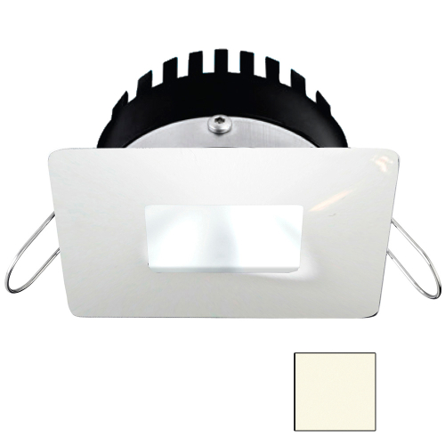 I2Systems Inc - i2Systems Apeiron PRO A506 - 6W Spring Mount Light - Square/Square - Neutral White - White Finish