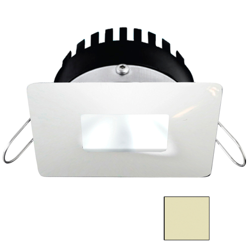 I2Systems Inc - i2Systems Apeiron PRO A506 - 6W Spring Mount Light - Square/Square - Warm White White - White Finish