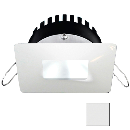 I2Systems Inc - i2Systems Apeiron PRO A506 - 6W Spring Mount Light - Square/Square - Cool White - White Finish