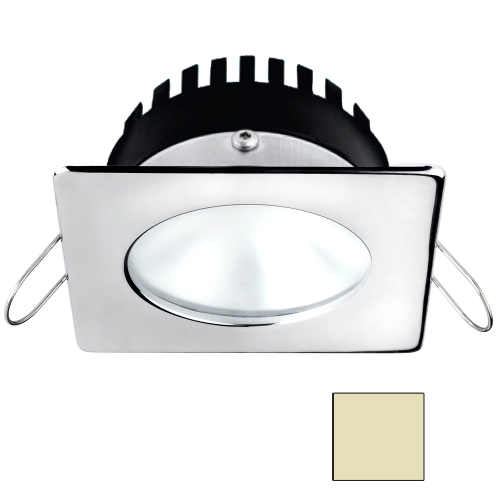 I2Systems Inc - i2Systems Apeiron A506 6W Spring Mount Light - Square/Round - Warm White - Polished Chrome Finish