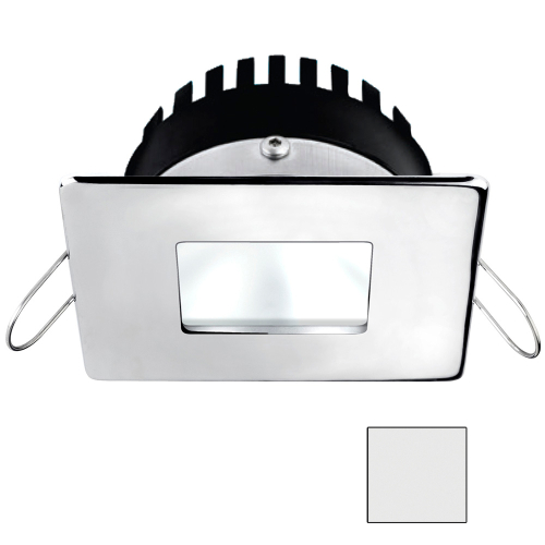 I2Systems Inc - i2Systems Apeiron A506 6W Spring Mount Light - Square/Square - Cool White - Polished Chrome Finish