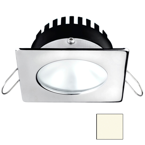 I2Systems Inc - i2Systems Apeiron A506 6W Spring Mount Light - Square/Round - Neutral White - Polished Chrome Finish