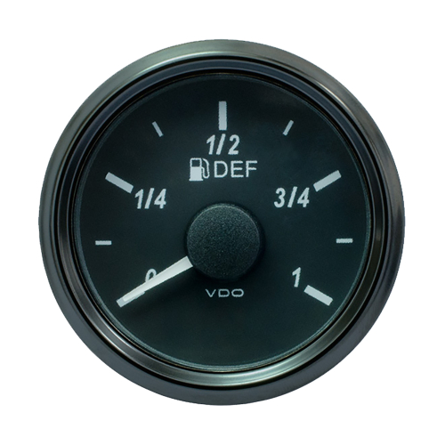VDO - VDO SingleViu 52mm (2-1/16") DEF Level Gauge - 3-180 Ohm