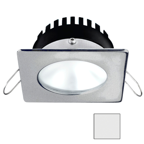 I2Systems Inc - i2Systems Apeiron PRO A506 - 6W Spring Mount Light - Square/Round - Cool White - Brushed Nickel Finish