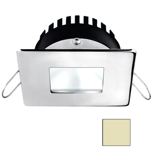 I2Systems Inc - i2Systems Apeiron A506 6W Spring Mount Light - Square/Square - Warm White - Polished Chrome Finish