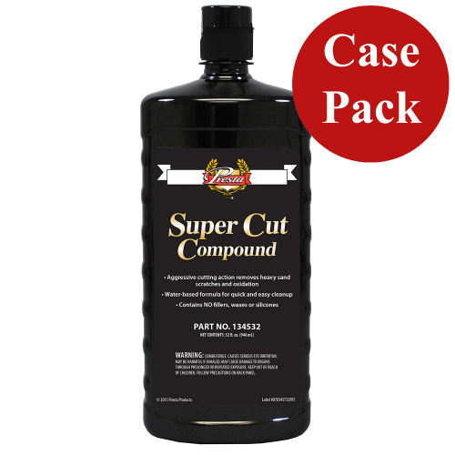 Presta - Presta Super Cut Compound - 32oz - *Case of 12*