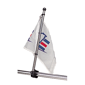 Sea-Dog - Sea-Dog Stainless Steel Rail Mount Flagpole - 17"