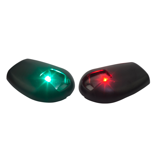Sea-Dog - Sea-Dog Black Side Mount LED Navigation Lights - 1 NM - Port &amp; Starboard