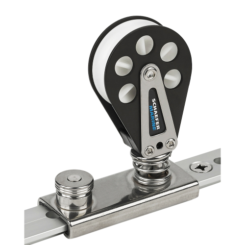 Schaefer Marine - Schaefer Spring Loaded/Lined Slide/Aluminum f/1-1/4" T-Track