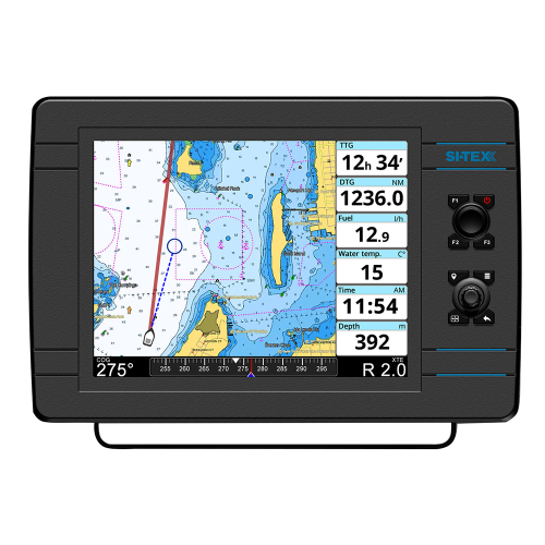 SI-TEX - SI-TEX NavPro 1200F w/Wifi &amp; Built-In CHIRP - Includes Internal GPS Receiver/Antenna