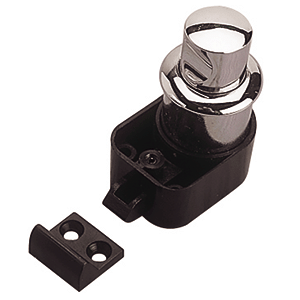 Sea-Dog - Sea-Dog Push Button Rim Latch - Polished Chrome