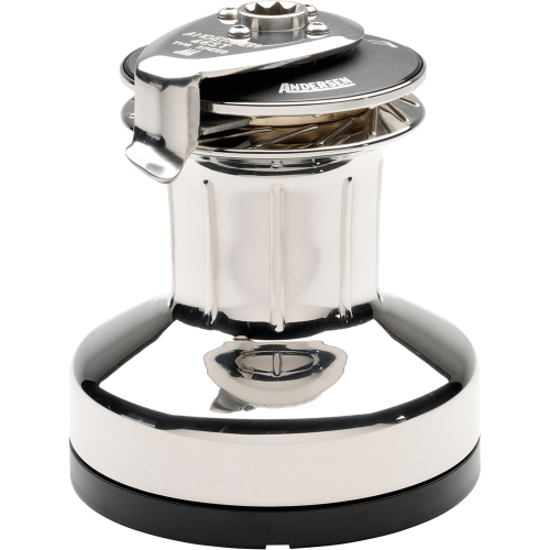 ANDERSEN - ANDERSEN 46 ST BT - 2-Speed Self-Tailing Manual Winch - Black Trim