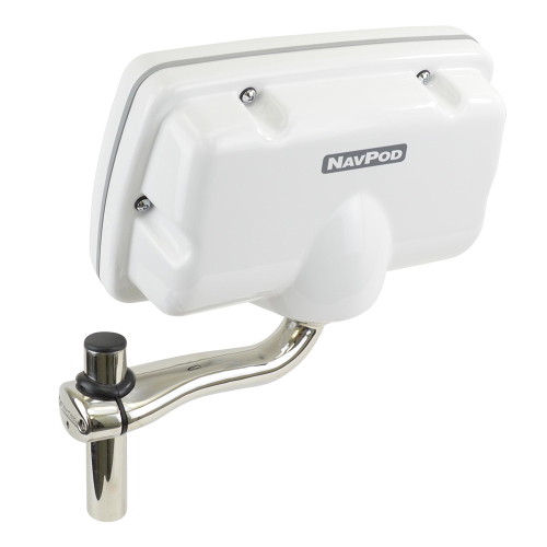 NavPod - NavPod RailMount Pre-Cut f/Simrad NSS9 evo3/B&amp;G Zeus3 9 Fits 1" or 1.25" Tubing