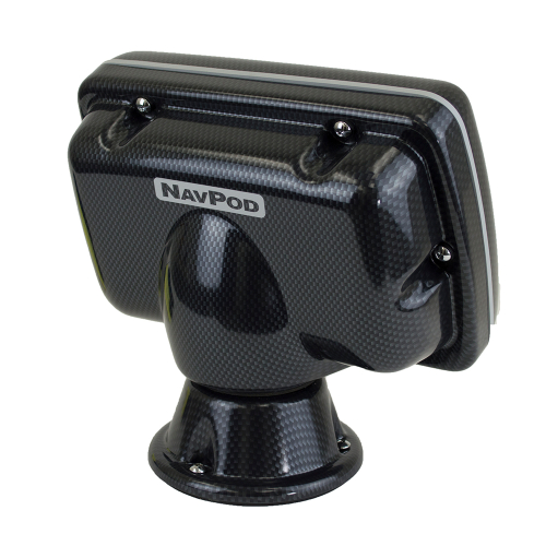 NavPod - NavPod PowerPod Pre-Cut f/Garmin GPSMAP&reg; 742xs, 742, 722xs &amp; 722 - Carbon Series