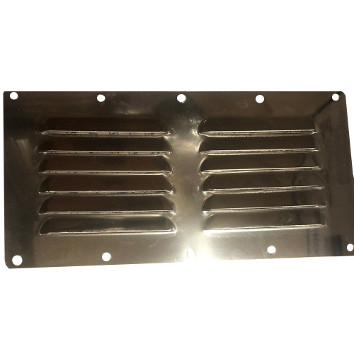Sea-Dog - Sea-Dog Stainless Steel Louvered Vent - 9-1/8" x 4-5/8"