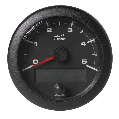 Veratron - Veratron 3-3/8" (85MM) OceanLink&reg; NMEA 2000&reg; Tachometer - 5000 RPM - Black Dial &amp; Bezel