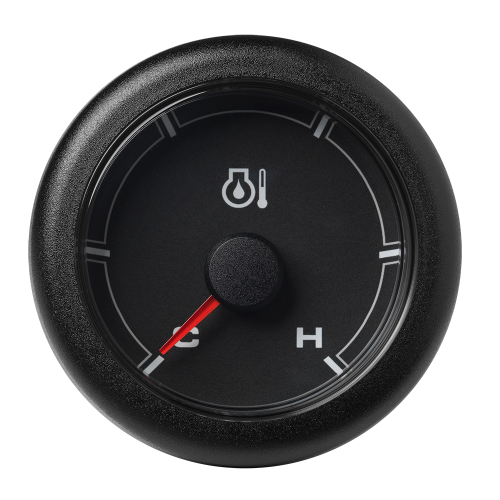 Veratron - Veratron 52MM (2-1/16") OceanLink Engine Oil Temperature Cold/Hot (300&deg;F) - Black Dial &amp; Bezel