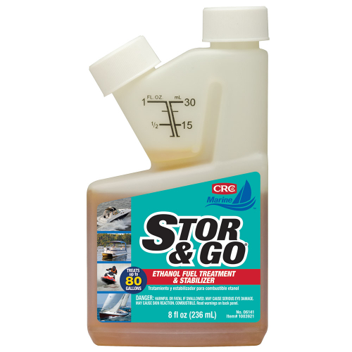 CRC Industries - CRC Stor &amp; Go&reg; Ethanol Fuel Treatment &amp; Stabilizer - 8oz - #06141