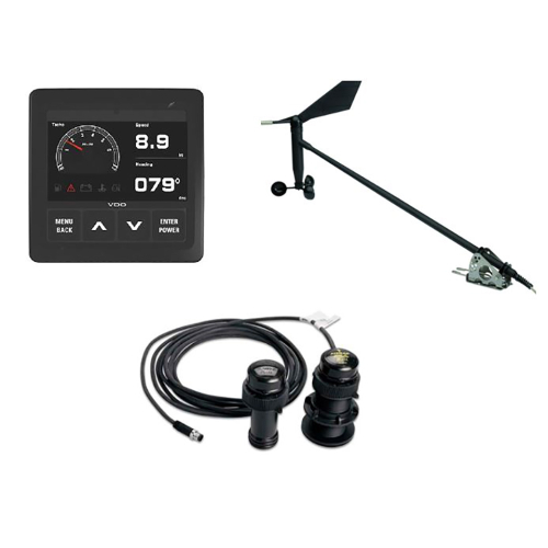 Veratron - Veratron Navigation Kit f/Sail, Wind Sensor, Transducer, Display &amp; Cables