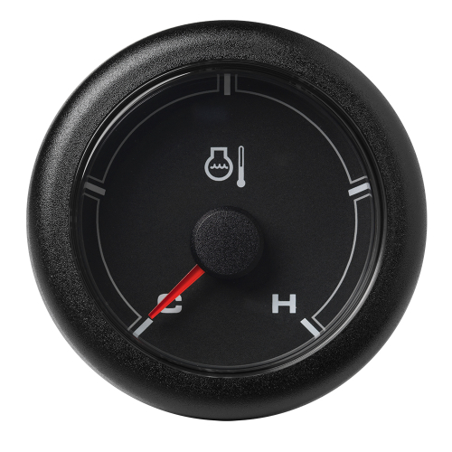 Veratron - Veratron 52MM (2-1/16") OceanLink Coolant Temperature Gauge (250&deg;F) - Black Dial &amp; Bezel