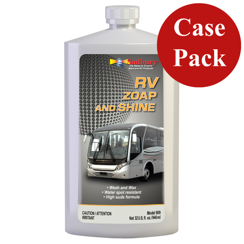Sudbury - Sudbury RV Zoap &amp; Shine - 32oz * Case of 6*