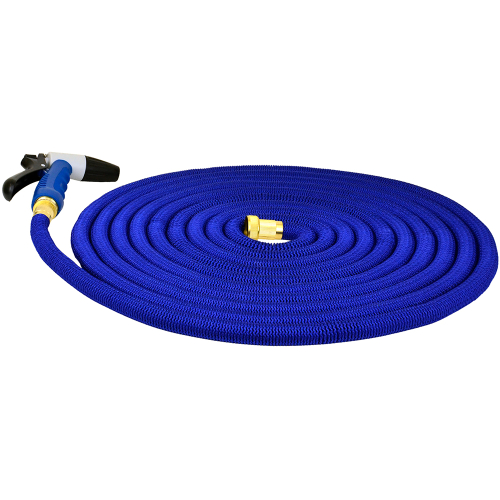 HoseCoil - HoseCoil Expandable 75&#39; Hose w/Nozzle &amp; Bag