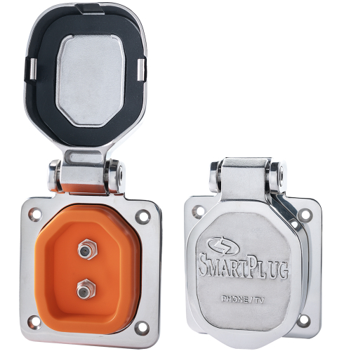 SmartPlug - SmartPlug TV/Internet Connector - Double Stainless Steel