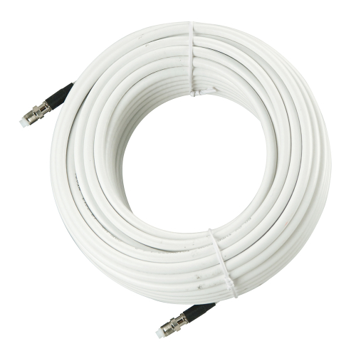 Glomex Marine Antennas - Glomex 6M - 20&#39; RB-8X Coax f/Glomeasy VHF Antennas - White