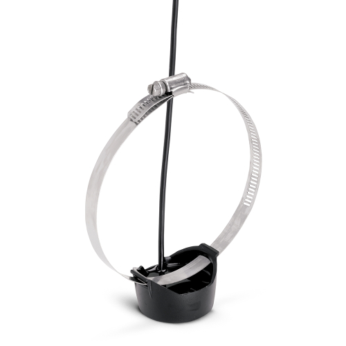 Humminbird - Humminbird XTM-9-HW-T Dual Spectrum CHIRP Trolling Motor Transducer w/Temp f/HELIX&reg;