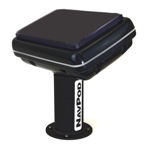 NavPod - NavPod PedastalPod 70&deg; Pre-Cut f/Humminbird HELIX 12 - Carbon Series