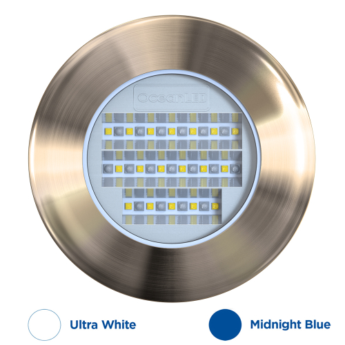 OceanLED - OceanLED Explore E6 XFM Underwater Light - Ultra White/Midnight Blue