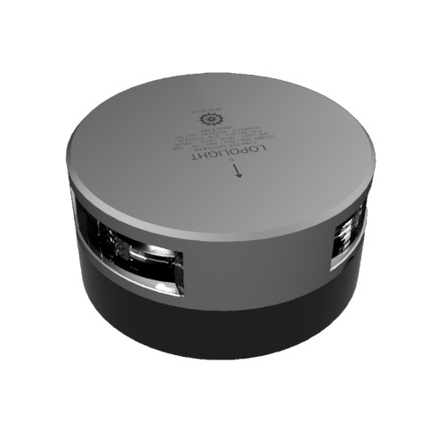 Lopolight - Lopolight Masthead Light - 3nm - Silver Housing - Horizontal Mount