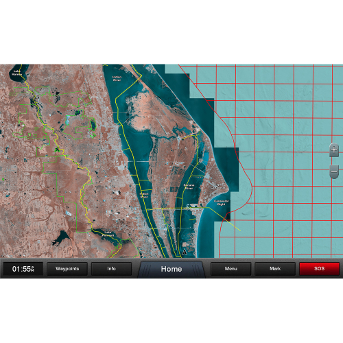 Garmin - Garmin Standard Mapping&reg; - Florida East Pen Premium microSD&trade;/SD&trade; Card