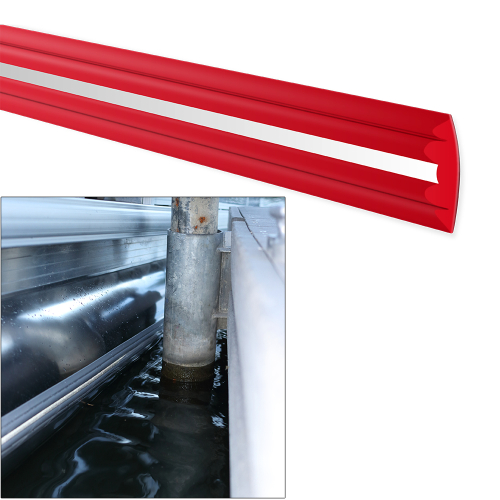 Megaware - Megaware PontoonGuard&reg; - 32&#39; Kit - (2) 16&#39; Guards f/Pontoon Up To 21&#39; - Red