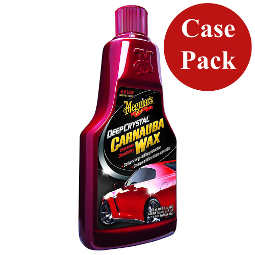 Meguiar's - Meguiar&#39;s Deep Crystal&reg; Carnauba Wax - 16oz *Case of 6*