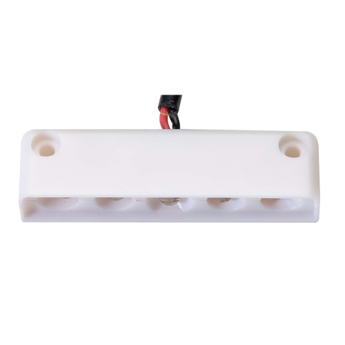 Innovative Lighting - Innovative Lighting 5 LED Surface Mount Step Light - Red w/White Case