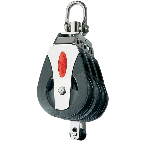 Ronstan - Ronstan Series 40 Ball Bearing Block - Triple - Becket - Swivel Head