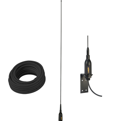Glomex Marine Antennas - Glomex AIS Antenna w/Supplied "L" Bracket &amp; 66&#39; Coax Cable