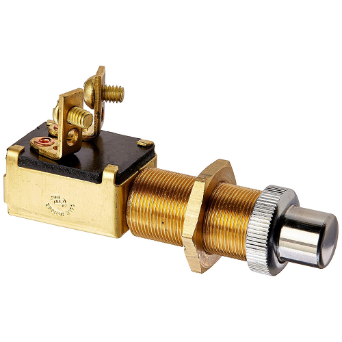 Cole Hersee - Cole Hersee Heavy Duty Push Button Switch SPST Off-On 2 Screw