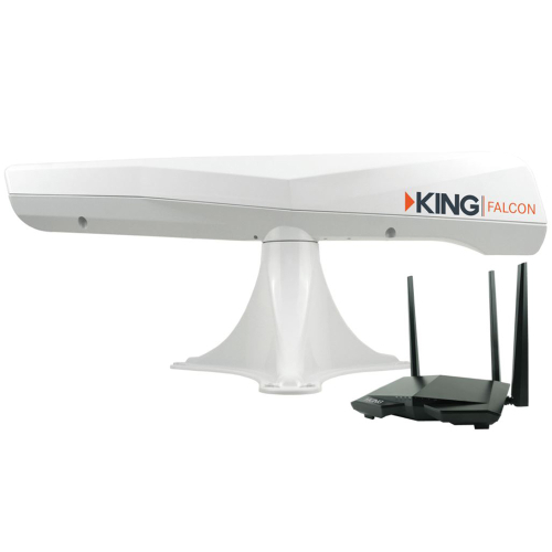 KING - KING Falcon&trade; Directional Wi-Fi Extender - White