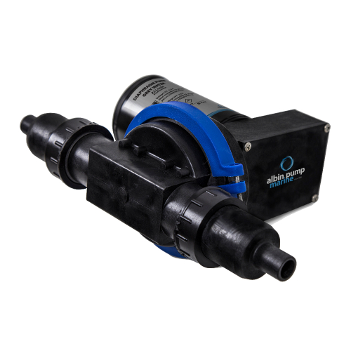 Albin Pump Marine - Albin Pump Waste Water Diaphragm Pump - 22L(5.8GPM) - 24V