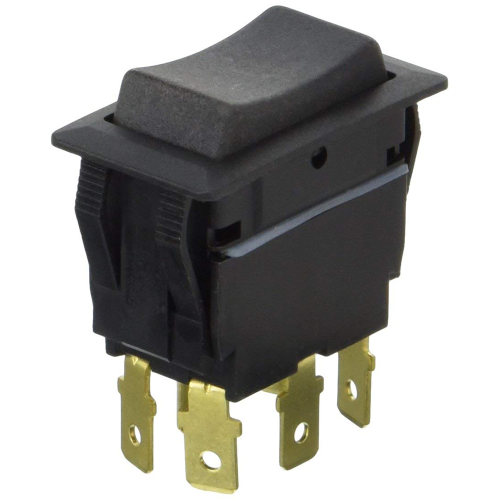 Cole Hersee - Cole Hersee Sealed Rocker Switch Non-Illuminated DPDT On-Off-On 6 Blade