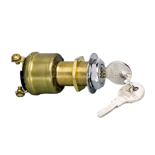 Cole Hersee - Cole Hersee 3 Position Brass Ignition Switch