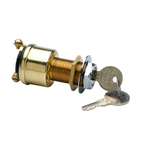 Cole Hersee - Cole Hersee 2 Position Brass Ignition Switch