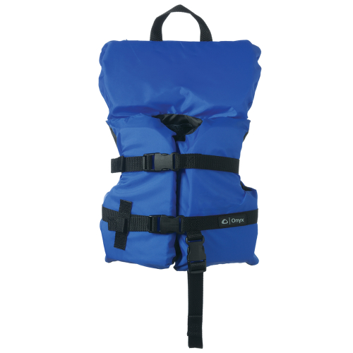 Onyx Outdoor - Onyx Nylon General Purpose Life Jacket - Infant/Child Under 50lbs - Blue