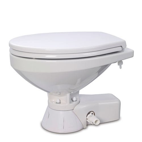 Jabsco - Jabsco Quiet Flush Raw Water Toilet - Compact Bowl - 12V